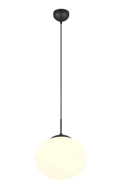 Clearance Trio Lighting riippuvalaisin Fomento 30 cm E27 mattamusta/va