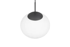 Clearance Trio Lighting riippuvalaisin Fomento 30 cm E27 mattamusta/va