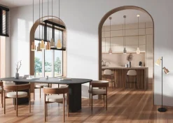 Sale Trio Lighting riippuvalaisin Agudo 1-os E27 harmaanruskea