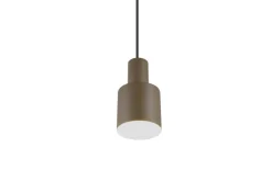 Sale Trio Lighting riippuvalaisin Agudo 1-os E27 harmaanruskea