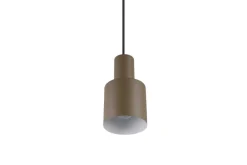 Sale Trio Lighting riippuvalaisin Agudo 1-os E27 harmaanruskea