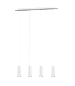 Sale Trio Lighting riippuvalaisin Marley 4-os 75 cm GU10 valkoine