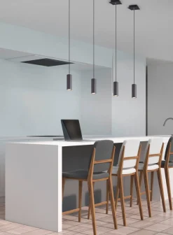 Discount Trio Lighting riippuvalaisin Marley 1-os 12 cm GU10 mattamus