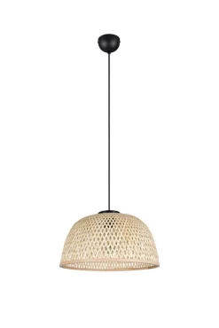 riippuvalaisin Laurent E27 mattamusta/beige*Trio Lighting Clearance