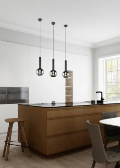 riippuvalaisin Clayton 1-os E27 mattamusta*Trio Lighting Best