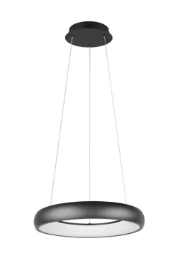 Trio Lighting riippuvalaisin Cardona LED 47 cm mattamusta