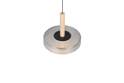 Outlet Trio Lighting riippuvalaisin Celeste LED 1-os mattamusta/kro