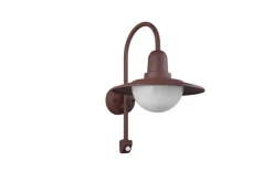 seinävalaisin Norman E27 rustiikki liiketunnis*Trio Lighting Discount