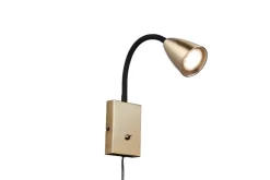 seinävalaisin Wanda GU10 mattamessinki*Trio Lighting Clearance