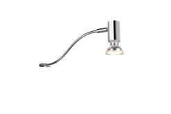 Best Trio Lighting seinävalaisin Giada H2O 1-os GU10 kromi