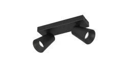 Best Trio Lighting spottivalaisin Sharp 2-os GU10 mattamusta/kult