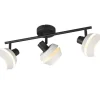 Discount Trio Lighting spottivalaisin Isla 3-os E14 lämmin harmaa/mat