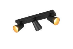 spottivalaisin Sharp 3-os GU10 mattamusta/kult*Trio Lighting Sale