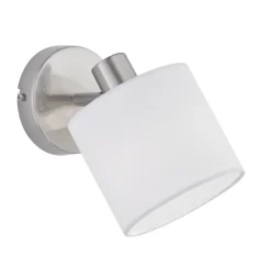 Online Trio Lighting spottivalaisin Tommy 1-os E14 harjattu teräs/v