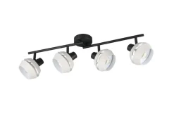 Trio Lighting spottivalaisin Isla 4-os E14 lämmin harmaa/mat