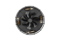 Trio Lighting tuuletinkattovalaisin Trondheim 4xE27 mattamus