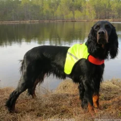 Best Finnero UKKO Signal Vest Metsästysliivi, punainen/keltainen, M