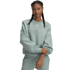 Best Under Armour college Rival Fleece os Crew W 348 Silica green