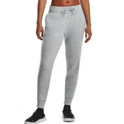 Outlet Under Armour housut Rival fleece joggers w 1379438 012 Pitch gray