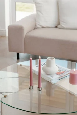 kynttilänjalka kruunukynttilälle 3,25x2,32 cm Chrome 2*Uyuni Sale