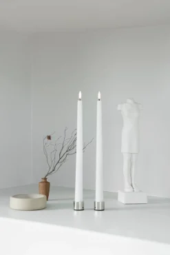 kynttilänjalka kruunukynttilälle 3,25x2,32 cm Chrome 2*Uyuni Sale