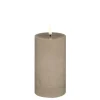 LED-kynttilä 7,8x15 cm Sandstone Rustic*Uyuni Sale