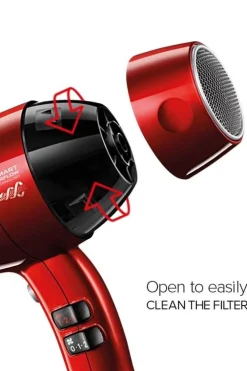 Valera hiustenkuivaaja Swiss Silent Jet 8500 Ionic punainen