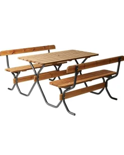 Hot Varax istuinryhmä Rasta Viking,  mustalla rungolla