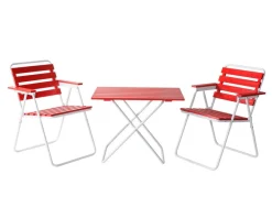 Varax Pöytä Retro 401 punavalkoinen