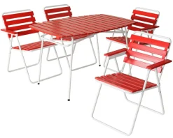 Best Varax Pöytä Retro 403 punavalkoinen