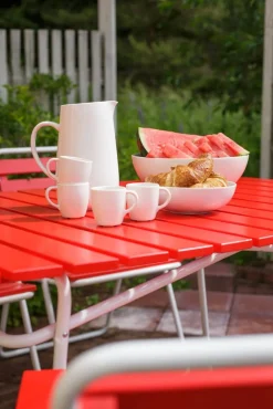 Best Varax Pöytä Retro 403 punavalkoinen