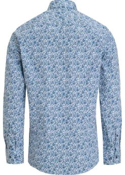 New Venti paita 226110320 Modern fit 100 Blue