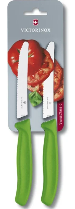 Victorinox tomaattiveitsi 11 cm 2 kpl vihreä