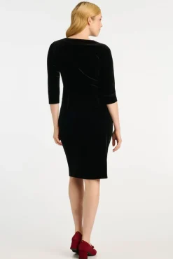 Clearance Vilderson samettimekko 290129 Musta