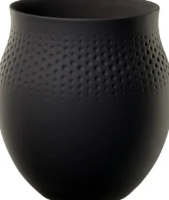 Discount Villeroy&Boch Collier Vaasi 16,5x16,5x17,5cm musta