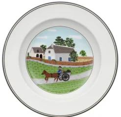 Design Naif Syvä lautanen 21cm Farmer*Villeroy&Boch Outlet