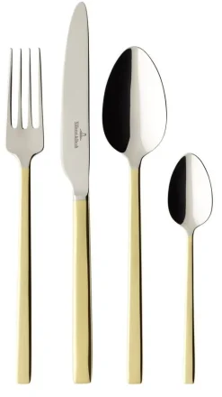 New Villeroy&Boch La Classica Partially Gold plated Aterinsetti 24-os.