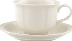 Clearance Villeroy&Boch Manoir teekuppi & alunen 2 kpl