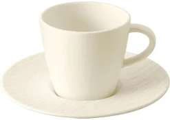 Best Villeroy&Boch Manufacture Rock Kahvikupin alunen 15,5x2 cm valkoinen