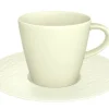 Sale Villeroy&Boch Manufacture Rock kahvikuppi ja alunen valkoinen