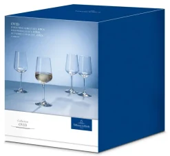 Ovid Valkoviinilasisetti 0,38l 4-os.*Villeroy&Boch Clearance