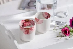Online Villeroy&Boch Rose Garden Muki 8,5x8,5x9 cm 0,29l 2-os.
