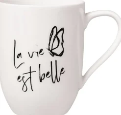 Statement muki 11,5x8x10,5cm 0,28l La vie est belle*Villeroy&Boch Clearance