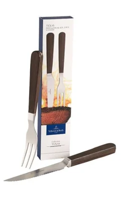 Sale Villeroy&Boch Texas Pizza/-pihviaterimet  2-osainen