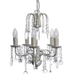 kattokruunu Crystal C5 antiikkivalkoinen*Virvatuli Sale