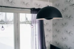 riippuvalaisin Cafe 2 musta/valkoinen*Virvatuli Clearance