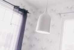 riippuvalaisin Rock valkoinen metalli 20 cm E27*Virvatuli Sale