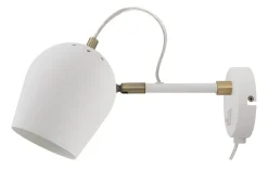 Hot Virvatuli seinävalaisin Cora matta valkea E27