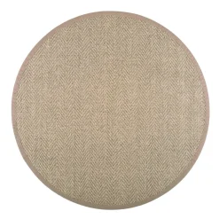 Outlet VM-Carpet Barrakuda 9307 natur, Ø 160 cm, kantti 25