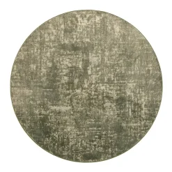 Basaltti 490 vihreä ø 200 cm, kantti 5774*VM-Carpet